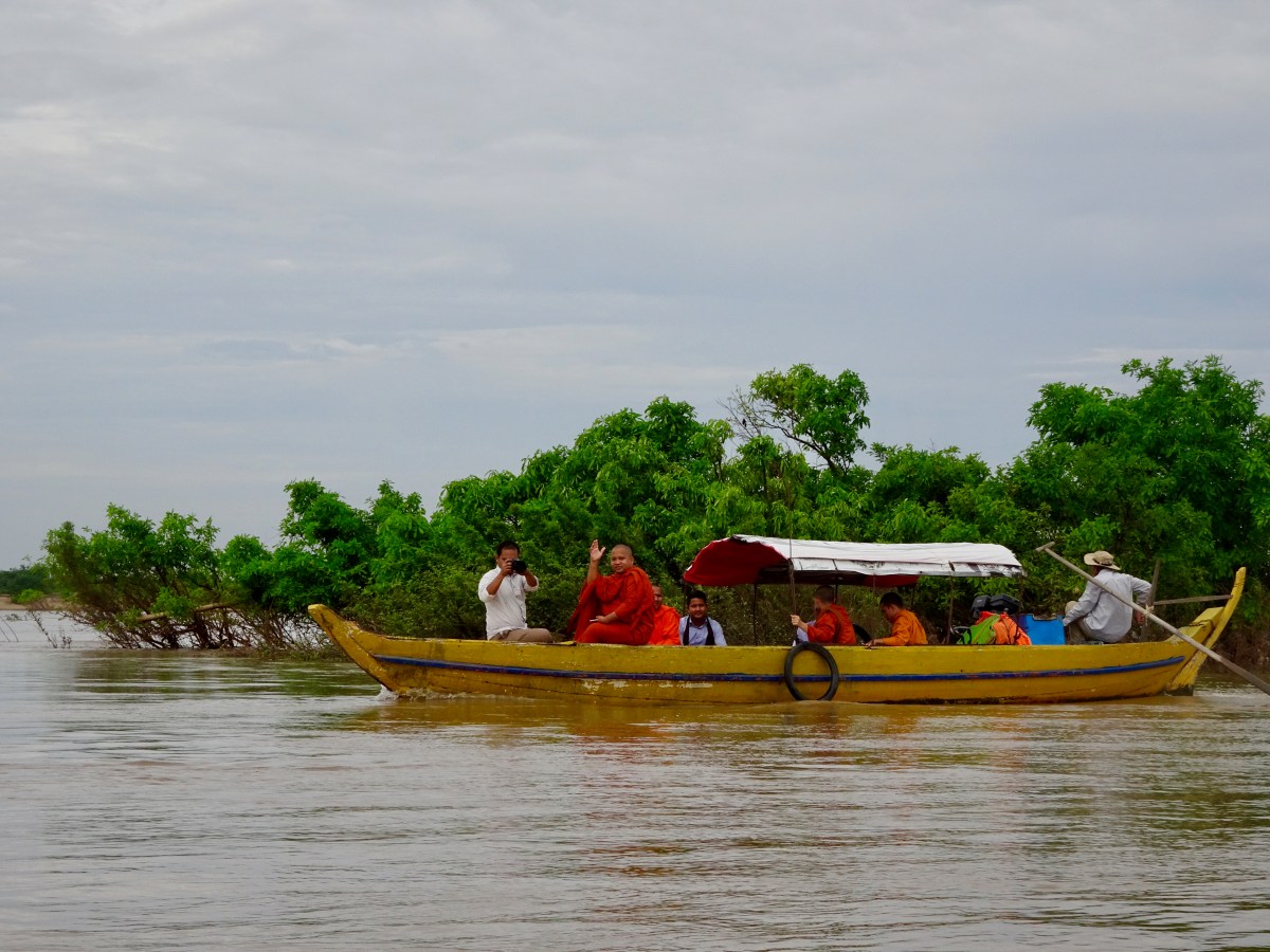 Auf der Suche nach den Irrawaddy-Delfinen in&nbsp;Kratie