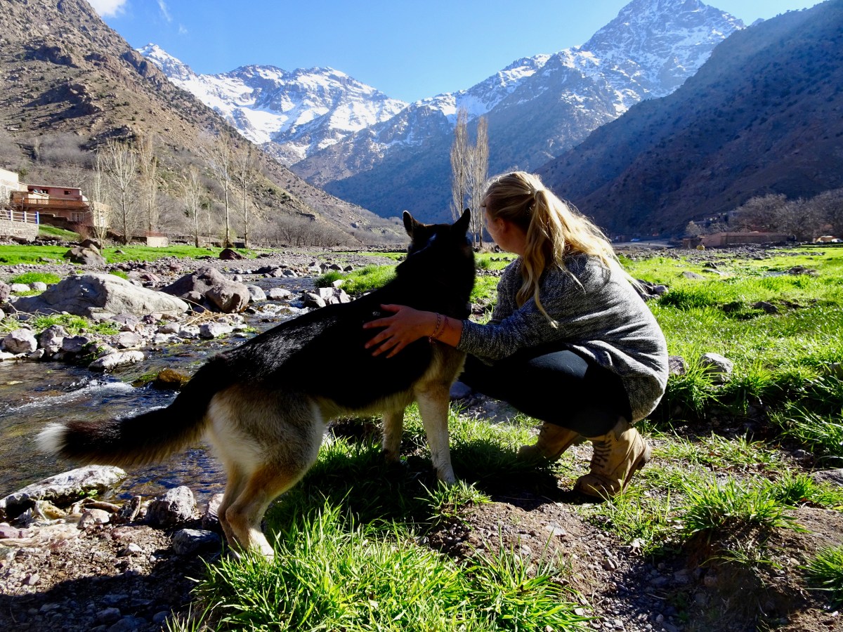 Wandern mit Hund im&nbsp;Atlas-Gebirge