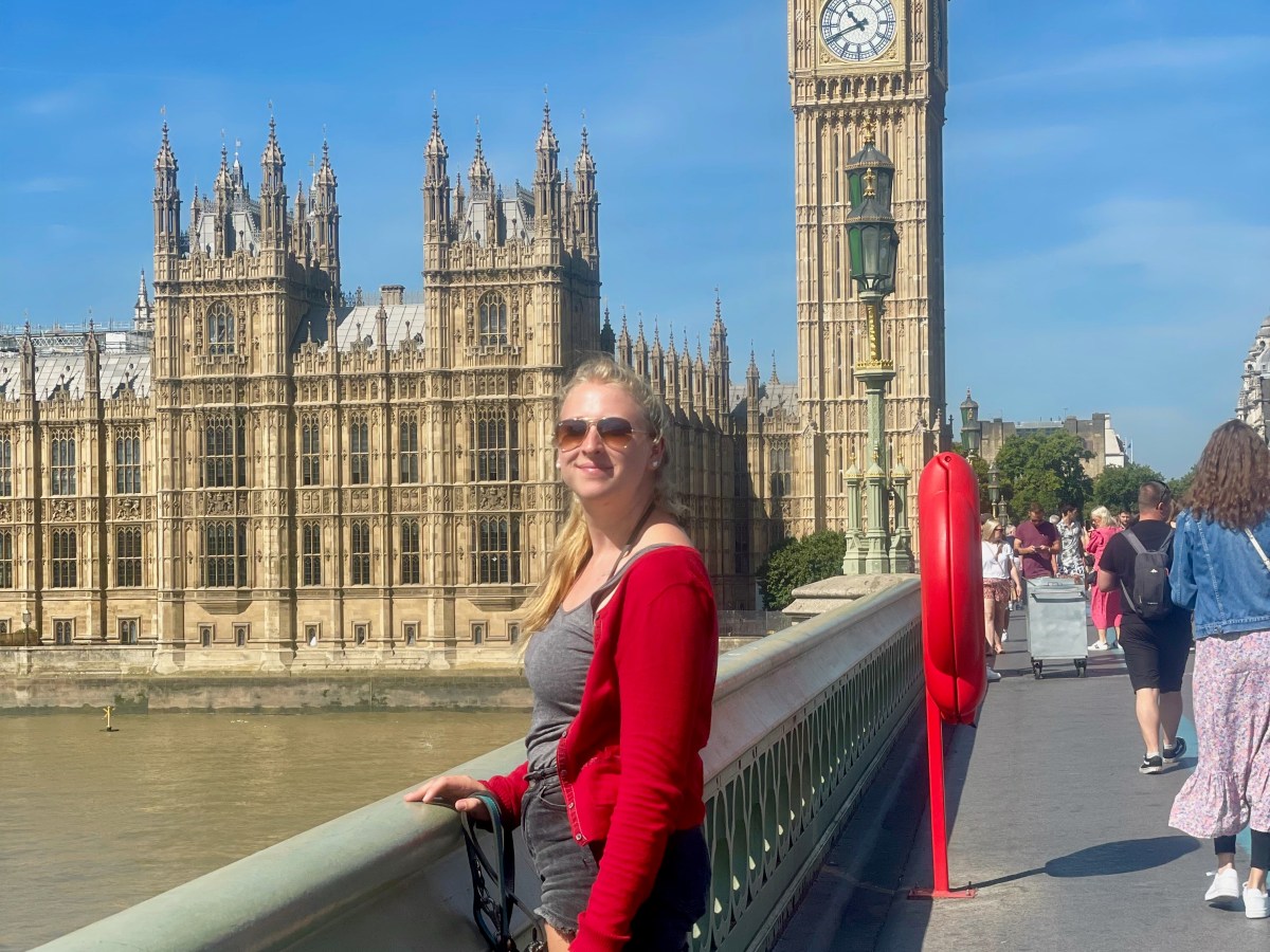 Mit Hund nach&nbsp;London